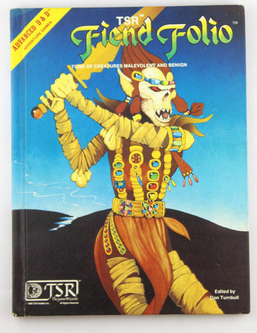 AD&D Fiend Folio Monsters from UK!, by Turnbull  