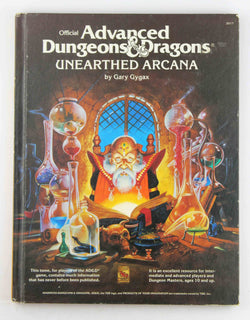 AD&D Unearthed Arcana VG, by Gary Gygax  