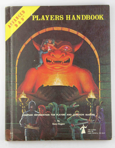 AD&D Players Handbook VG, by Gygax  