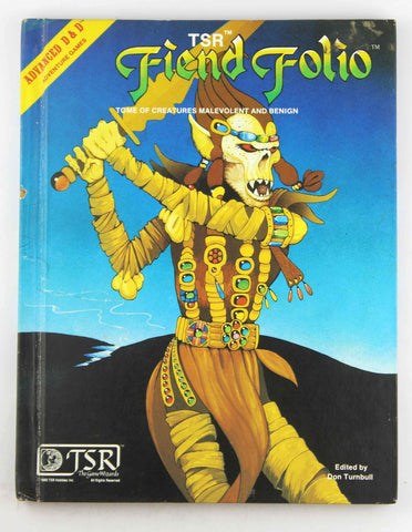 AD&D Fiend Folio VG, by Turnbull  