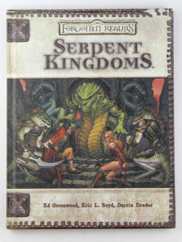 Serpent Kingdoms: Forgotten Realms Supplement by Ed Greenwood (April 01,2004), by   