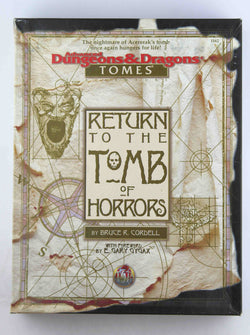 AD&D Tomes Return to the Tomb of Horrors Box Set VG, by Cordell  
