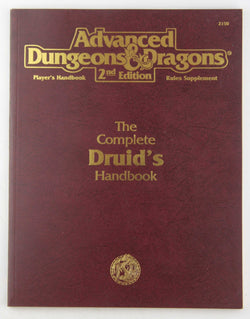 The Complete Druid's Handbook VG++, by Pulver  