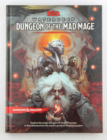 Dungeons & Dragons Waterdeep: Dungeon of the Mad Mage (Adventure Book, D&D Roleplaying Game), by Wizards RPG Team  