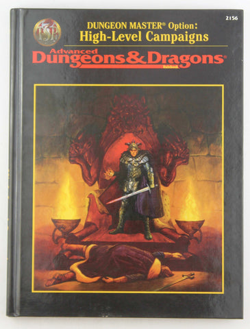 AD&D 2nd ed High Level Campaigns DMG Option VG, by Skip Williams  