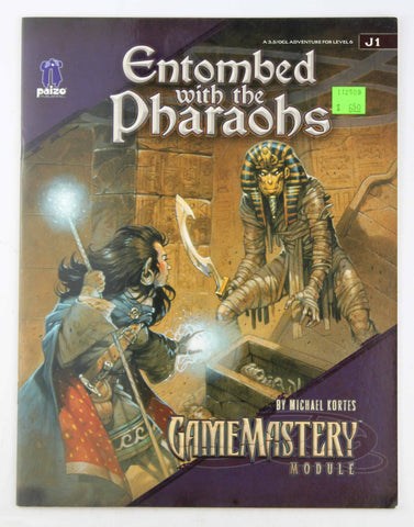 GameMastery Module: Entombed With The Pharaohs, by Staff, Paizo  