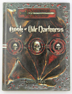 Book of Vile Darkness (Dungeons & Dragons d20 3.0 Fantasy Roleplaying Supplement), by Cook, Monte  