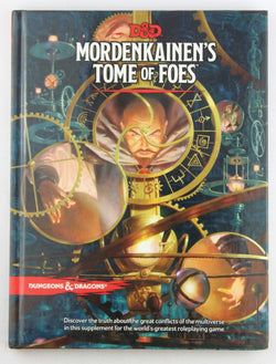 D&D MORDENKAINEN'S TOME OF FOES (Dungeons & Dragons), by Wizards RPG Team  