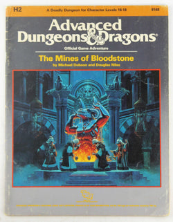 AD&D H2 The Mines of Bloodstone Complete G+, by Dobson, Niles  