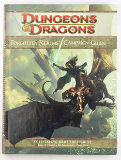 D&D 4e Forgotten Realms Campaign Guide VG, by Cordell, et al  