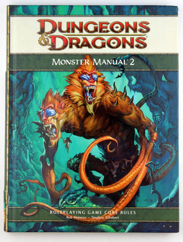 Monster Manual 2: A 4th Edition D&D Core Rulebook (D&D Supplement), by Owen K.C. Stephens, Peter Lee, N. Eric Heath, Jesse Decker, Greg Bilsland, Eytan Bernstein, Chris Sims, Rob Heinsoo  