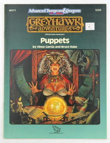AD&D Greyhawk Puppets VG, by Garcia, Rabe  