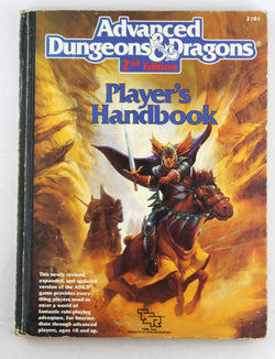 Advanced Dungeons & Dragons Player's Handbook, 2nd Edition, by David "Zeb" Cook  