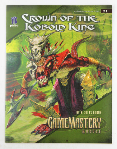 GameMastery Module: Crown of the Kobold King, by Logue, Nicolas  