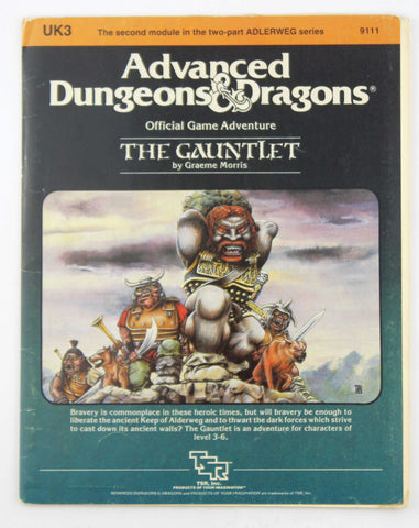 AD&D UK3 The Gauntlet VG, by Morris  