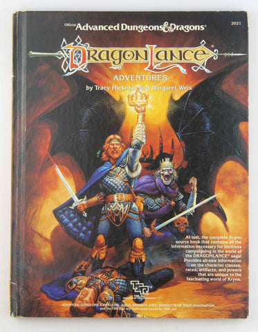 Dragonlance Adventures (Advanced Dungeons and Dragons), by Tracy Hickman, Margaret Weis  