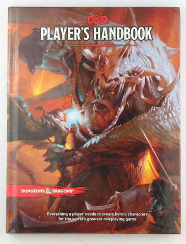 D&D 5e Player's Handbook VG+, by Various  