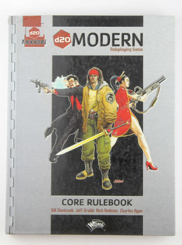 D20 Modern RPG Core Rulebook VG, by Slavicsek, et al  