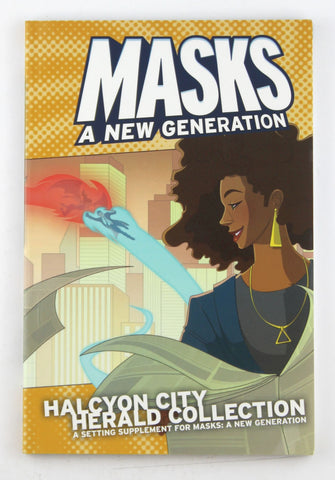 Masks RPG A New Generation Halcyon City Herald Collection, by Various  
