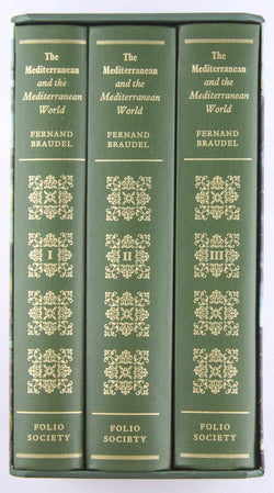 Fernand Braudel / FOLIO SOCIETY The Mediterranean and the Mediterranean World, by Fernand; Reynolds Eugen (Intro Braudel  