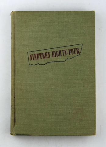 Nineteen Eighty-Four 1984 First American Edition BCE, by George Orwell  