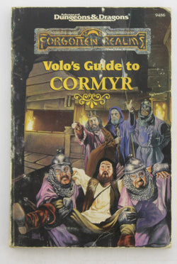 Volo's Guide to Cormyr AD&D 2e RPG, by Greenwood  