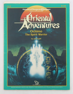 AD&D Ochimo: The Spirit Warrior Oriental Adventures, by Jeff Grubb  