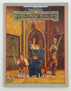 AD&D 2e Book of Lairs Forgotten Realms VG, by Nicky Rea, et al  