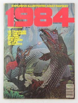 1984 Magazine #3 Sept 1978 Illustrated Adult Fantasy, by Warren  