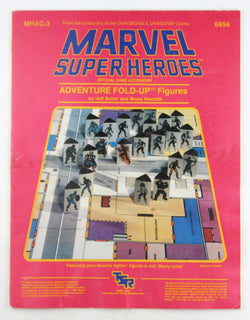 Adventure Fold-up Figures (Marvel Super Heroes accessory MHAC3), by Jeff Butler,Bruce Nesmith  