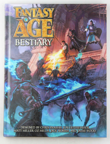 Fantasy AGE Bestiary, by Norris, Jack,Mills, Oz,Miller, Matt,Leitheusser, Jon  