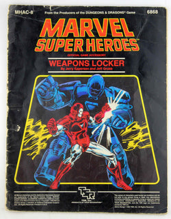 Marvel Super Heroes Weapons Locker RPG MHAC-8, by Epperson, Grubb  