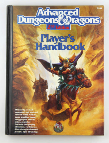 AD&D 2e Player's Handbook VG, by Various  