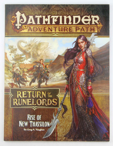 Pathfinder Adventure Path: Rise of New Thassilon (Return of the Runelords 6 of 6) (Pathfinder Adventure Path: Return of the Runelords), by Vaughan, Greg A.  