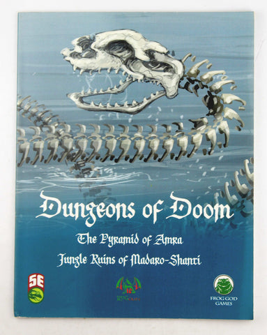 Dungeons of Doom 5E D&D Pyramid of Amra Jungle Ruins, by Various  