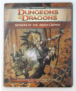 D&D 4e Seekers of the Ashen Crown Fair+, by Sims, Gray  