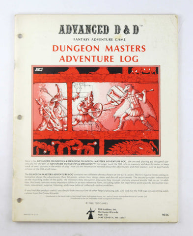 AD&D Dungeon Masters Adventure Log Light Pencil, by Various  