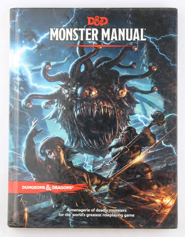 Monster Manual (D&D Core Rulebook), by Wizards RPG Team  