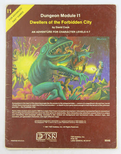 Dwellers of the Forbidden City: An Adventure for Character Levels 4-7 (Advanced Dungeons & Dragons), by David Cook  