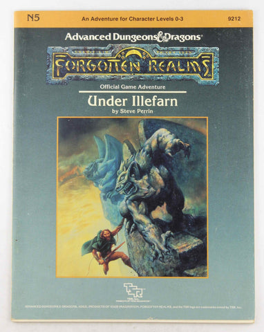 Under Illefarn (Advanced Dungeons and Dragons/Forgotten Realms Module N5) by Steve Perrin (1987-10-02), by Steve Perrin  