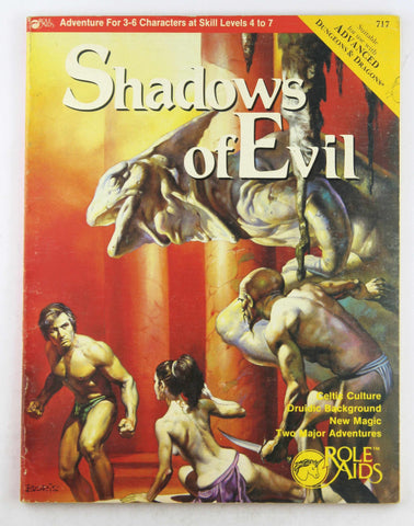 Shadows of Evil (Role Aids), by Stephen R. Bourne  
