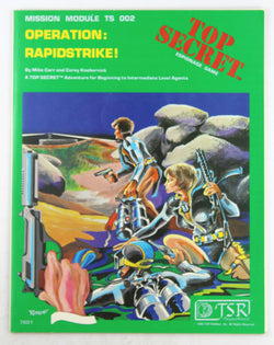 Top Secret RPG TS002 Operation: Rapidstrike!, by Carr, Koebernick  