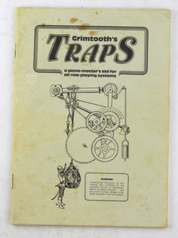 Grimtooth's Traps 1st Printing, by Various  First Edition