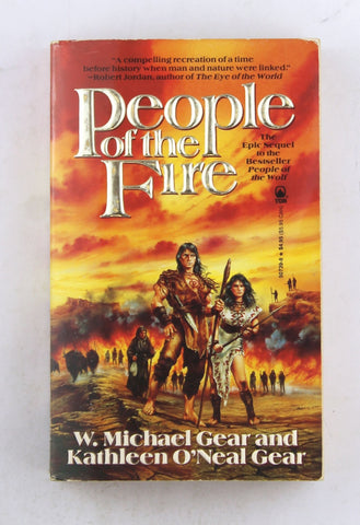 People of the Fire, by Gear, Michael Signed 