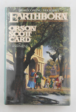 Earthborn (Homecoming, Volume 5), by Card, Orson Scott Signed First Edition