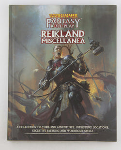 Cubicle 7 Warhammer Fantasy Roleplay: Reikland Miscellanea - Fantasy Strategy Board Card Game Book Accessory - For 1+ Players and Ages 14+, by Cubicle 7  