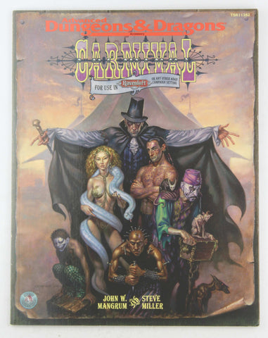 AD&D 2e Carnival Ravenloft TSR 11382, by Mangrum, Miller  