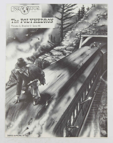 The Polyhedron Magazine, Issue #6 (Volume 2, Number 3) May 1982 (TSR / RPGA) (The Polyhedron Magazine, Volume 2), by TSR & RPGA Staff (contributors), David Duncan (cover artist), E. Gary Gygax (publisher) Frank Mentzer (editer-in-chief)  
