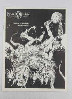 Polyhedron Magazine #3 TSR RPGA D&D VG, by Various  