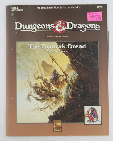 D&D The Dymrak Dread Complete Unpunched VG, by Nephew  